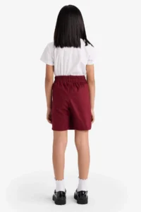 DeFacto School Girl Elastic Waist Gabardine Shorts Skirt - Image 6