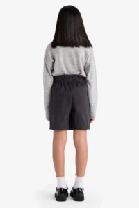 DeFacto School Girl Elastic Waist Gabardine Shorts Skirt - Image 6