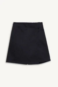 DeFacto School Girl Elastic Waist Gabardine Shorts Skirt - Image 3