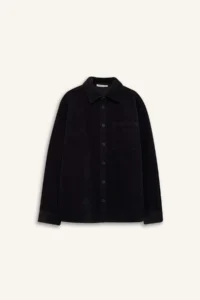 DeFacto Oversize Polo Neck Velvet Long Sleeve Shirt Boy - Image 7