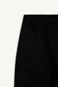 DeFacto Jogger Fit Gabardine Black Boy Trousers F1970A8/BK81 - Image 2