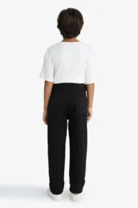 DeFacto Standard Leg Plush Lining Trousers Boy - Image 6