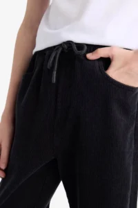 DeFacto Standard Leg Corduroy Trousers Boy - Image 4