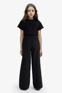 DeFacto Wide Leg Wide Leg Pants Girls' - Image 4