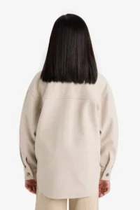 DeFacto Long Sleeve Snap Fastener Shirt Jacket Girls - Image 6