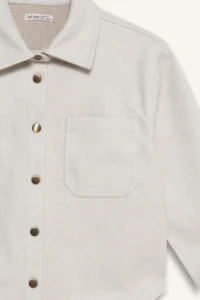 DeFacto Long Sleeve Snap Fastener Shirt Jacket Girls - Image 8