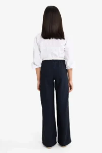 DeFacto Straight Wide Wide Leg Trousers Girls - Image 8