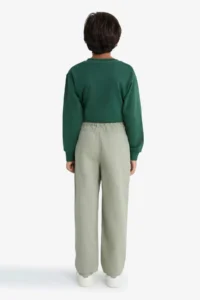 DeFacto Loose Fit Standard Leg Gabardine Trousers Boy - Image 7