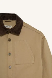 DeFacto Oversize Wide Fit Polo Neck Gabardine Long Sleeve School Shirt for Boys - Image 3