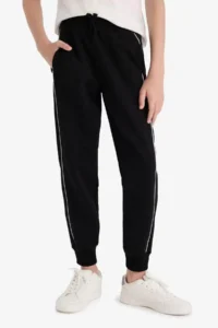 DeFacto Elastic Waist School Jogger Sweatpants Boy - Image 4