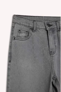 DeFacto Wide Leg Straight Leg Jean Trousers Boy - Image 2