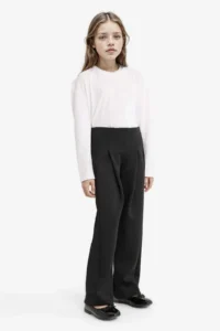 DeFacto Relax Fit Skuba Diving Fabric Trousers Girls - Image 3