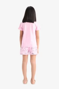 DeFacto 100% Cotton PowerPuff Girls Pajamas Set with Elastic Waistband for Girls - Image 7