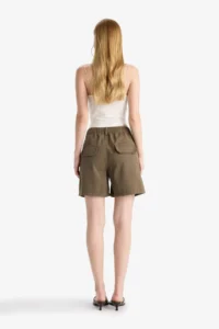 DeFacto 100% Cotton Regular Waist Gabardine Shorts - Image 7