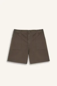 DeFacto 100% Cotton Regular Waist Gabardine Shorts - Image 8
