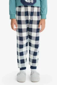 DeFacto Snoopy Pajama Set Long Sleeve Top Long Bottom Boy Child - Image 5