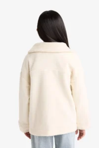 DeFacto Long Sleeve Plush Shirt Girls' - Image 7
