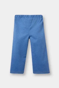 DeFacto Wide Leg Jean Look Trousers for Baby Girl - Image 3