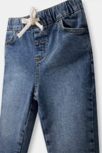 DeFacto Lace Waist Jean Trousers Baby Boy - Image 2