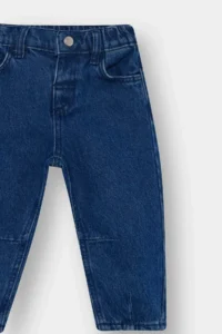 DeFacto Erkek Bebek Beli Lastikli Jean Pantolon - Image 2