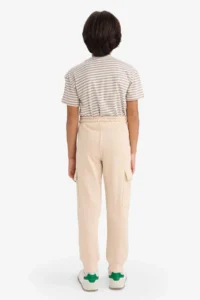 DeFacto Elastic Waist Cargo Sweatpants Boy - Image 5