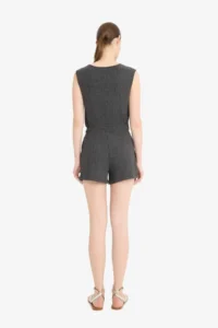 DeFacto Regular Fit Crepe Shorts - Image 7