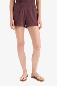 DeFacto Regular Fit Crepe Shorts - Image 5