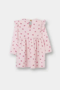 DeFacto Pink Baby Girl Dress F4548A5/PN688 - Image 3