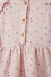 DeFacto Floral Long Sleeve Dress Baby Girl - Image 4