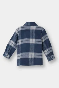 DeFacto Checked Flannel Long Sleeve Shirt Baby Boy - Image 3
