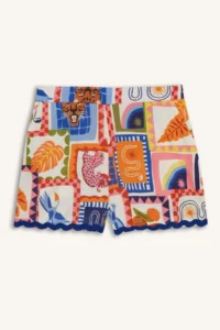 DeFacto Regular Fit Tropical Patterned Beach Shorts-Fall in Love - Image 7