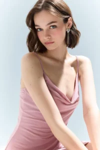 DeFacto Coool Off-Shoulder Neck Sleeveless Mini Dress - Image 2