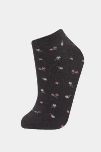 DeFacto Women 5 Sets Cotton Slippers Socks - Image 2