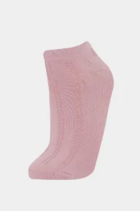 DeFacto Women 5 Sets Cotton Slippers Socks - Image 5