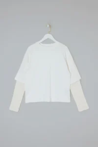 Trendyol Curve Ecru Lace Kol Detailed Plus Size T-Shirt