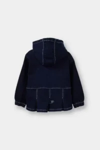 DeFacto Hooded denim Jacket Baby Girl - Image 5