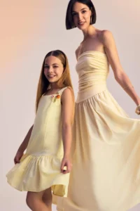 DeFacto Round Neck Flounce Cotton Sleeveless Summer Dress Girl - Image 8