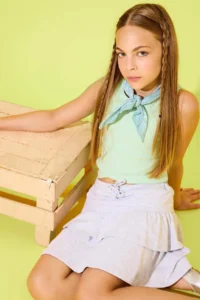 DeFacto Elastic Waist Skirt Girls' - Image 2