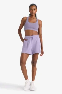 DeFacto Standard Fit Athlete Short Leg Ribbed Shorts