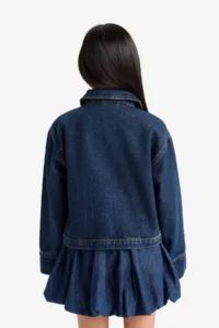 DeFacto denim Jacket Girls' - Image 8