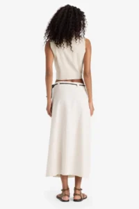 DeFacto Regular Fit High Waist Midi Skirt - Image 6