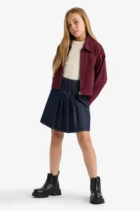 DeFacto pleated School Skirt Girls' - Image 4