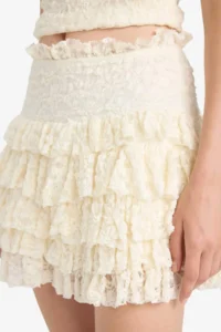 DeFacto Normal Waist Lace Mini Skirt - Image 6