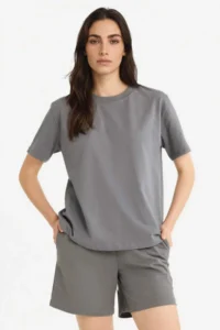 DeFacto Beli Laced Basic Plain Bermuda Shorts - Image 3