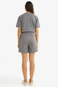DeFacto Beli Laced Basic Plain Bermuda Shorts - Image 6