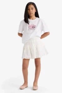 DeFacto Poplin Skirt Girls' - Image 3