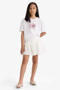 DeFacto Poplin Skirt Girls' - Image 4