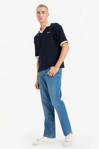 DeFacto Men T-Shirt F8352AX/NV64 NAVY - Image 4