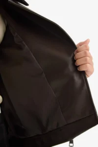 DeFacto Faux Leather Jacket Girls' - Image 5