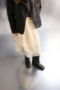 DeFacto Elastic Waist Lace Skirt Girls' - Image 2